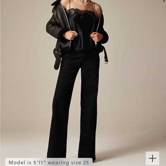 J crew Denim trouser in 1996 semi-stretch - Picture 1 of 6